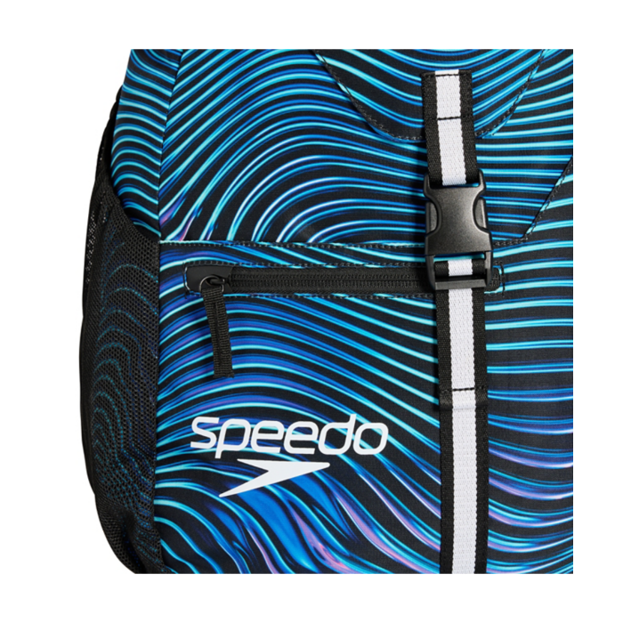 Speedo 35L TEAM BAG PRINTED BLA/BLU