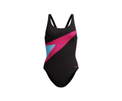 Speedo HYPERBOOM BUTTERFLY BACK 1P BLA/PIN