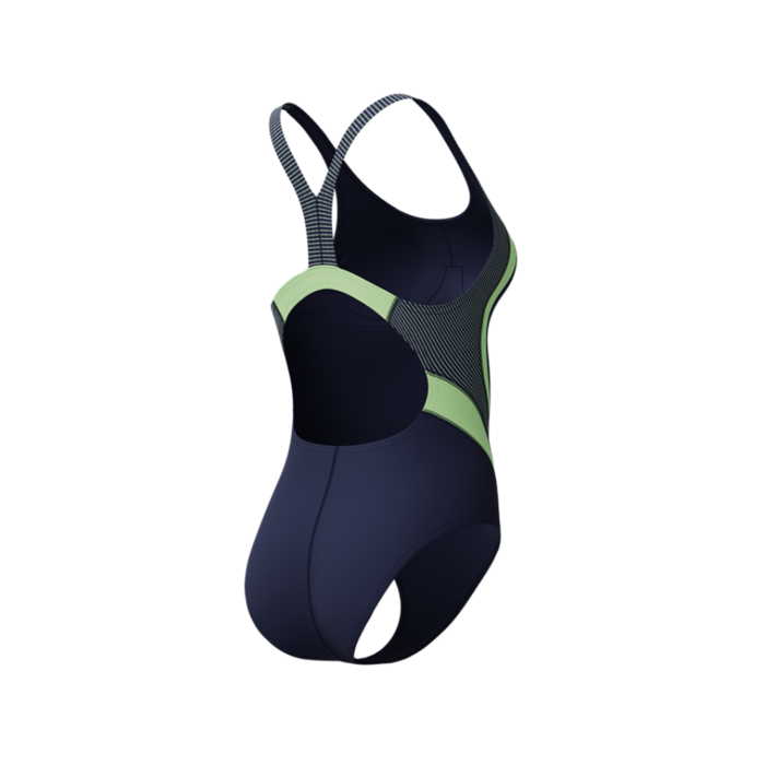 Speedo QUANTUM RIB SPLICE 1P NAV/GRN