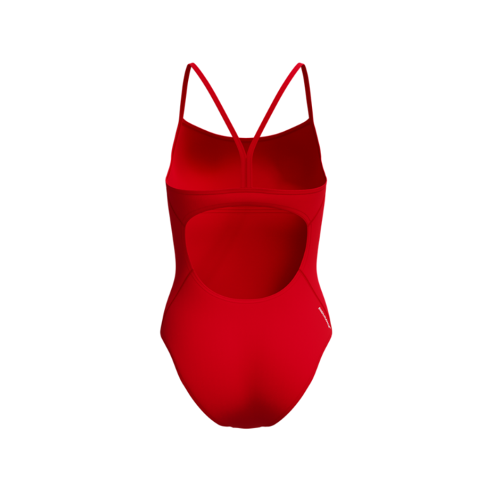 Speedo END+ LOGO THIN STRAP 1P RED/WHI
