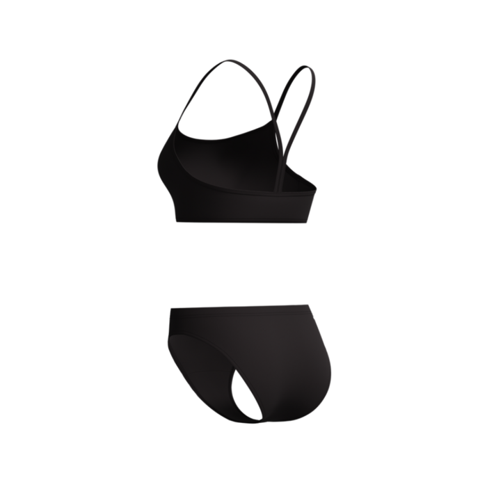 Speedo END+ LOGO THIN STRAP 2P BLA/WHI