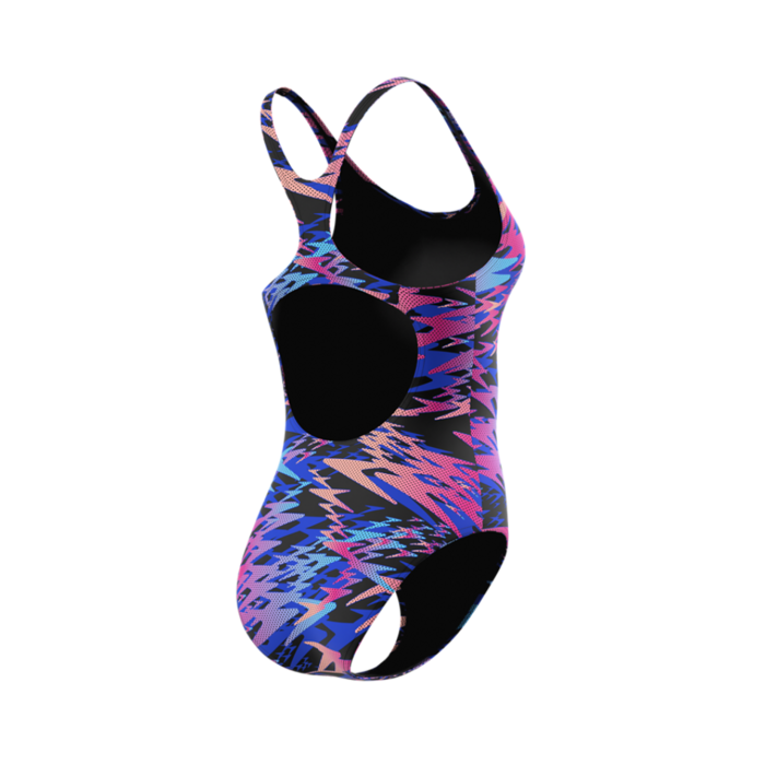Speedo HYPERBOOM PRINT MEDALIST 1P BLA/PIN