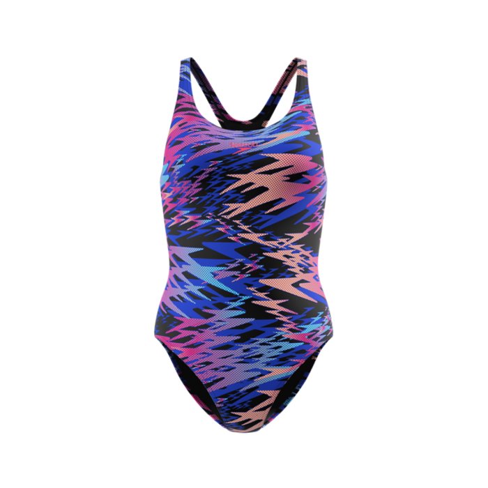 Speedo HYPERBOOM PRINT MEDALIST 1P BLA/PIN