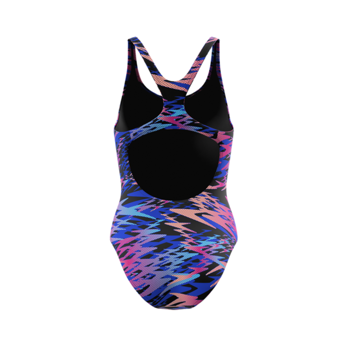 Speedo HYPERBOOM PRINT MEDALIST 1P BLA/PIN