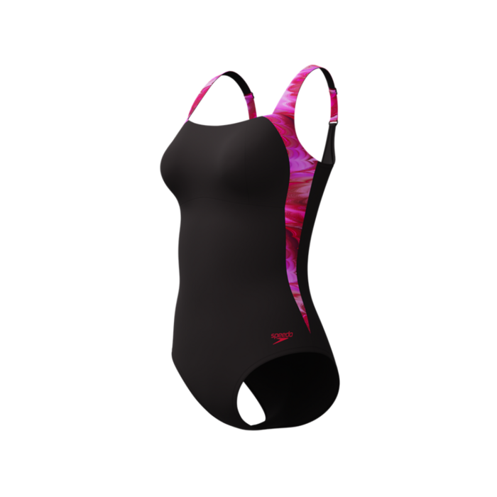 Speedo PRINT LUNA LUSTRE 1P BLA/PIN