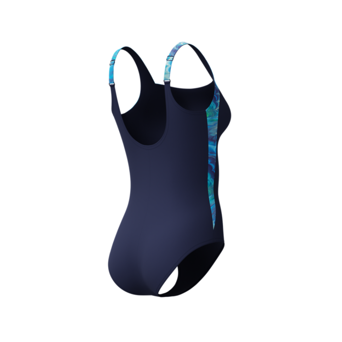 Speedo PRINT LUNA LUSTRE 1P NAV/BLU