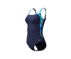 Speedo PRINT LUNA LUSTRE 1P NAV/BLU