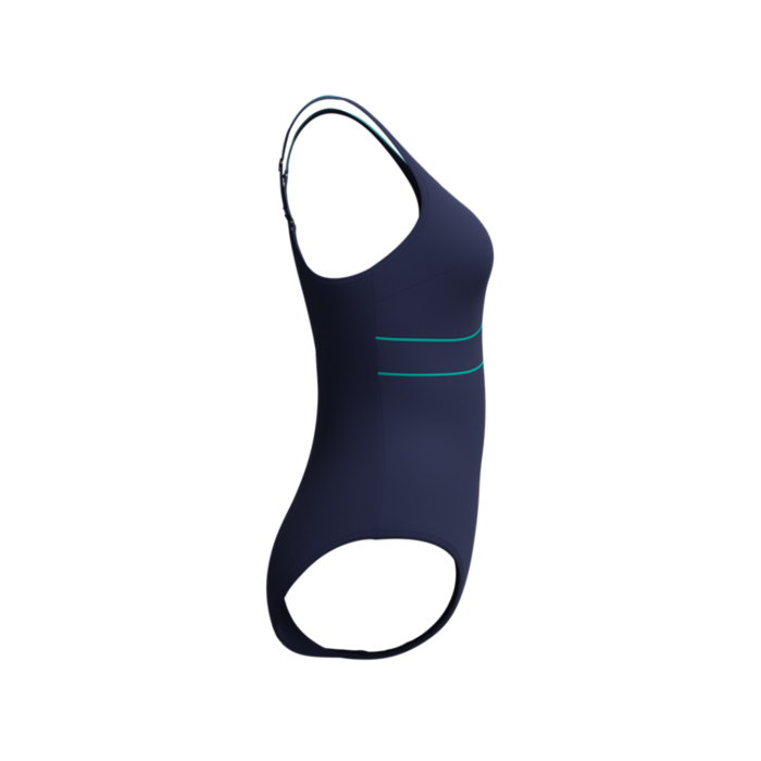 Speedo SOLID CONTOUR ECLIPSE 1P NAV/GRN
