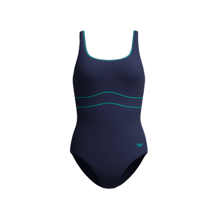 Speedo SOLID CONTOUR ECLIPSE 1P NAV/GRN