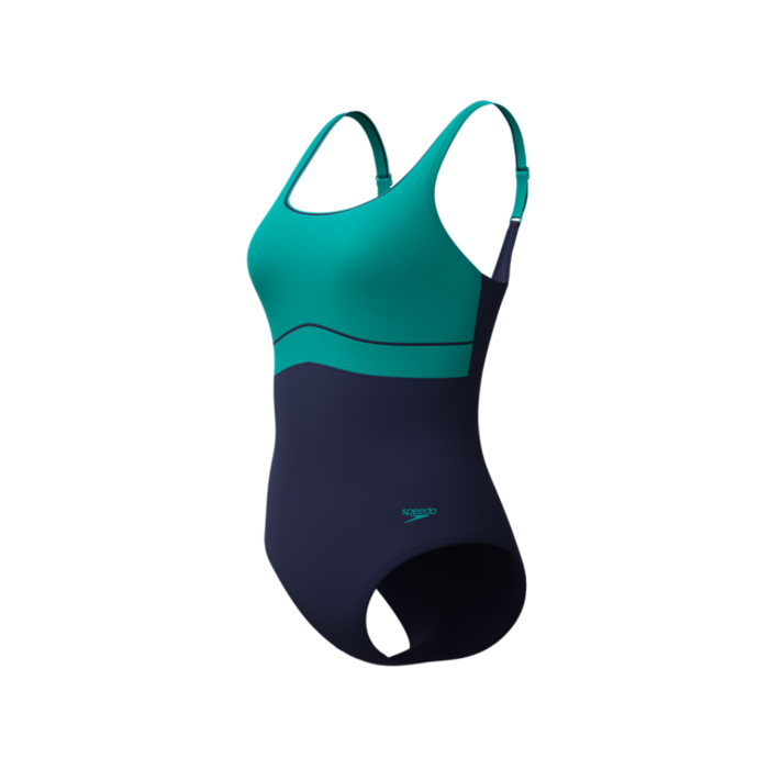 Speedo SOLID CONTOUR ECLIPSE 1P NAV/GRN.