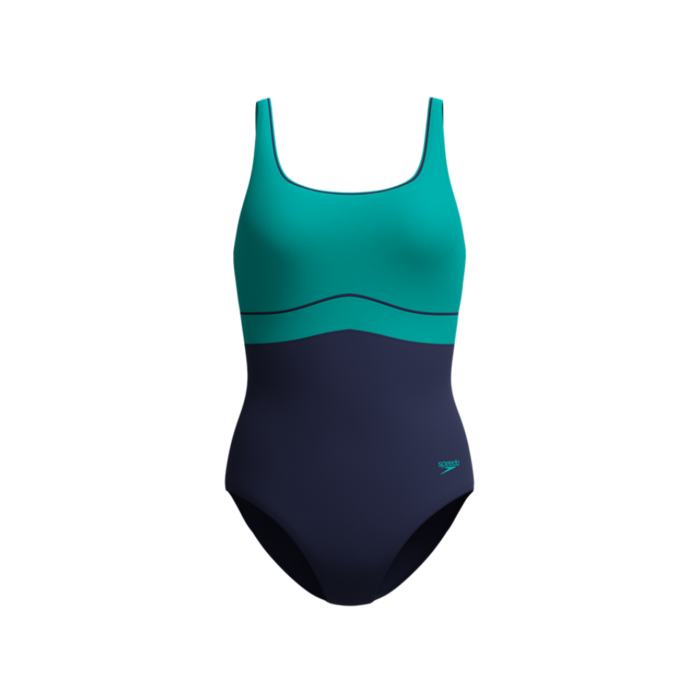 Speedo SOLID CONTOUR ECLIPSE 1P NAV/GRN.