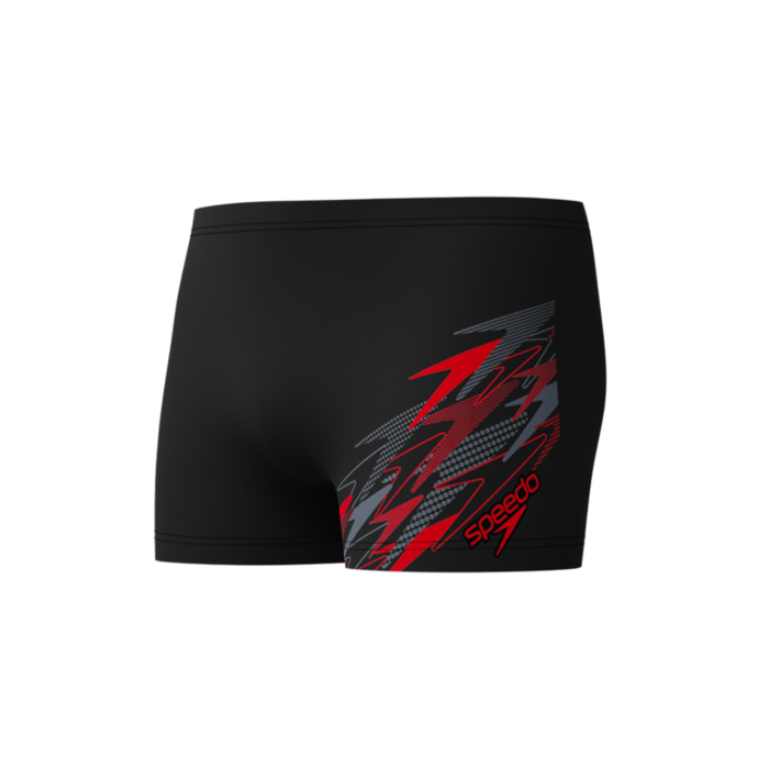 Speedo MEDLEY LOGO AQSH BLA/RED