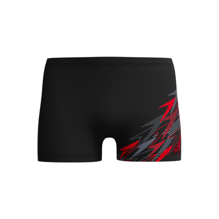Speedo MEDLEY LOGO AQSH BLA/RED
