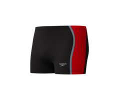 Speedo SOLID SPLICE AQSH BLA/RED