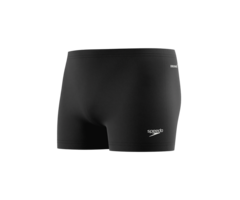 Speedo END+ LOGO AQSH BLA/WHI