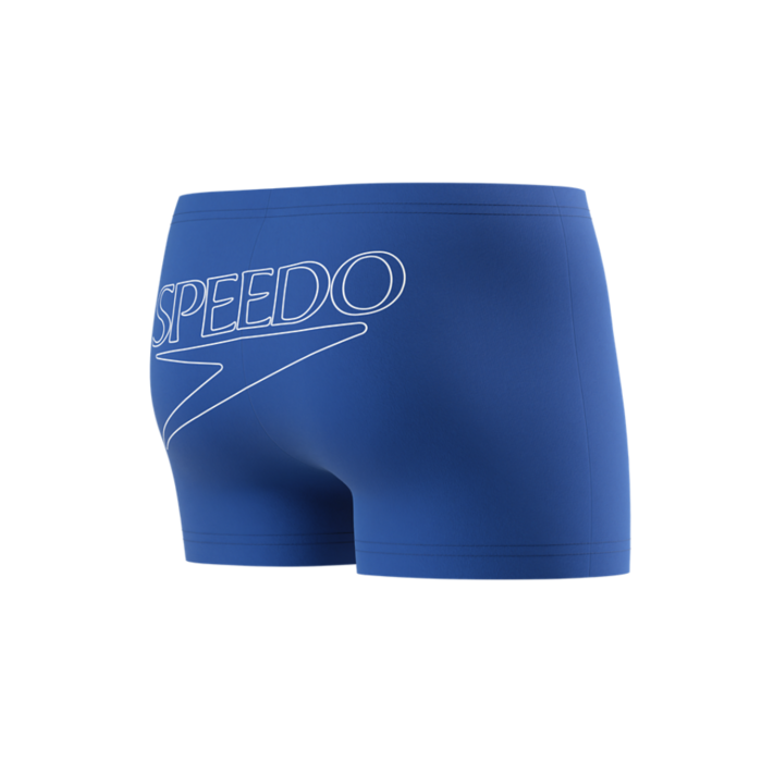 Speedo END+ LOGO AQSH BLU/WHI