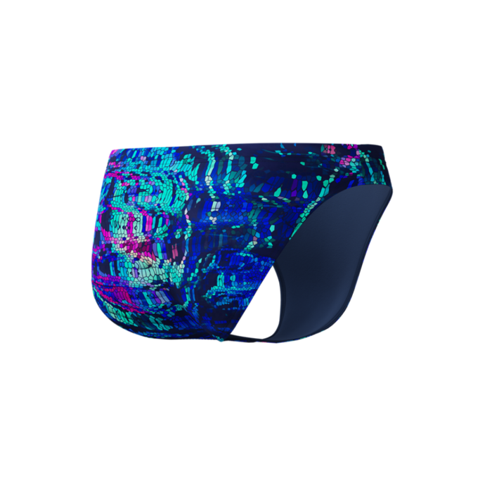 Speedo PRINTED BRIEF BLU/GRN