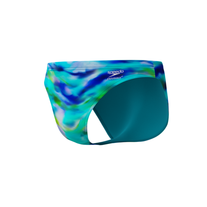 Speedo PRINTED BRIEF BLU/GRN.