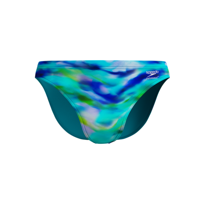 Speedo PRINTED BRIEF BLU/GRN.