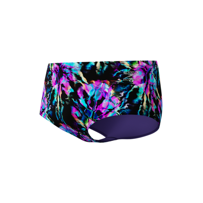 Speedo PRINTED 13.5CM BRIEF BLA/PUR