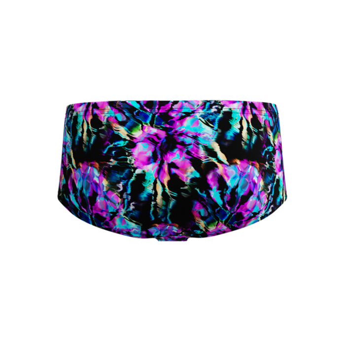 Speedo PRINTED 13.5CM BRIEF BLA/PUR