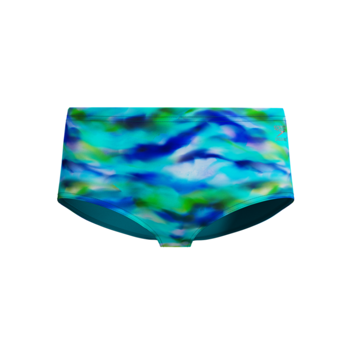 Speedo PRINTED 13.5CM BRIEF GRN/BLU.