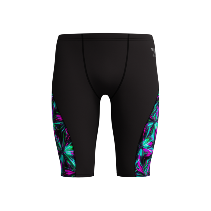 Speedo SPLICED PRINTED JAM BLA/GRN.