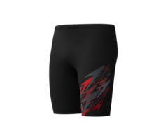 Speedo MEDLEY LOGO JAM BLA/RED
