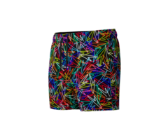 Speedo PRINT RED EDGE VOLLEY 14 BLA/RED