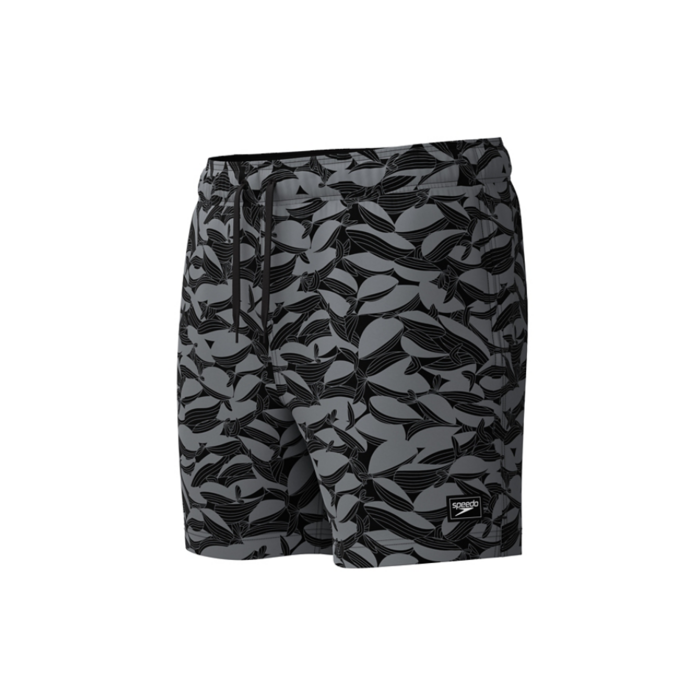 Speedo PRINT RED EDGE VOLLEY 16 BLA/GRE