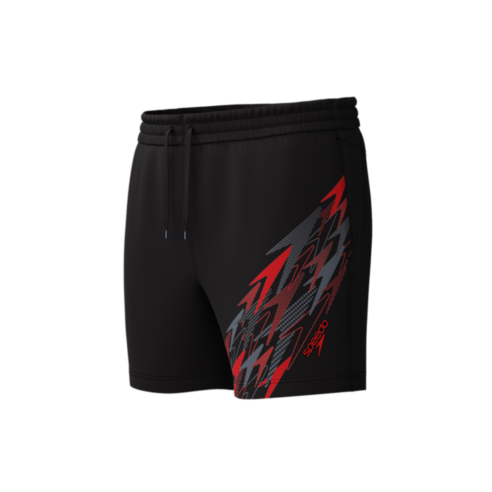 Speedo MEDLEY LOGO WATERSHORT 16 BLA/RED