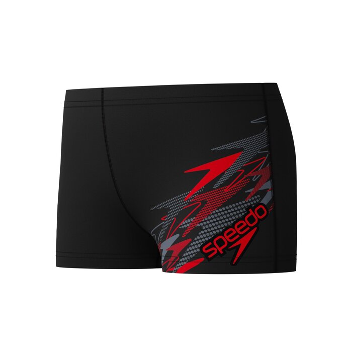 Speedo MEDLEY LOGO AQSH BLA/RED