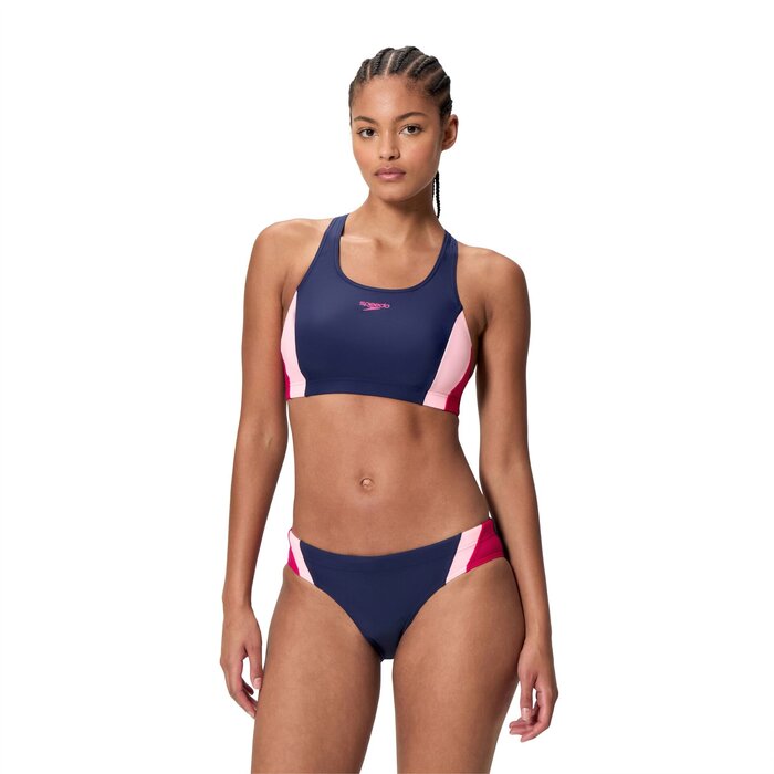 Speedo COLOURBLOCK SPLICE 2.0 2P NAV/PIN-Z2026-D