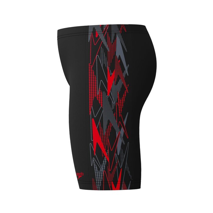 Speedo PLACEMENT JAM BLA/RED