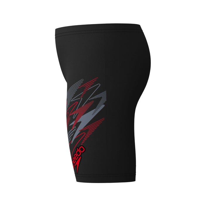 Speedo MEDLEY LOGO JAM BLA/RED