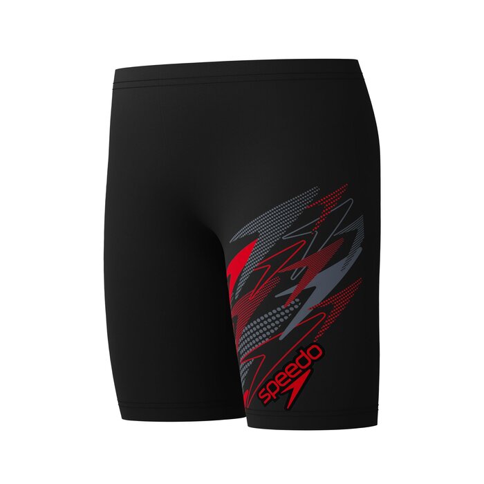 Speedo MEDLEY LOGO JAM BLA/RED