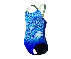 Speedo PRINT SPLASHB 1P BLU/GRN.