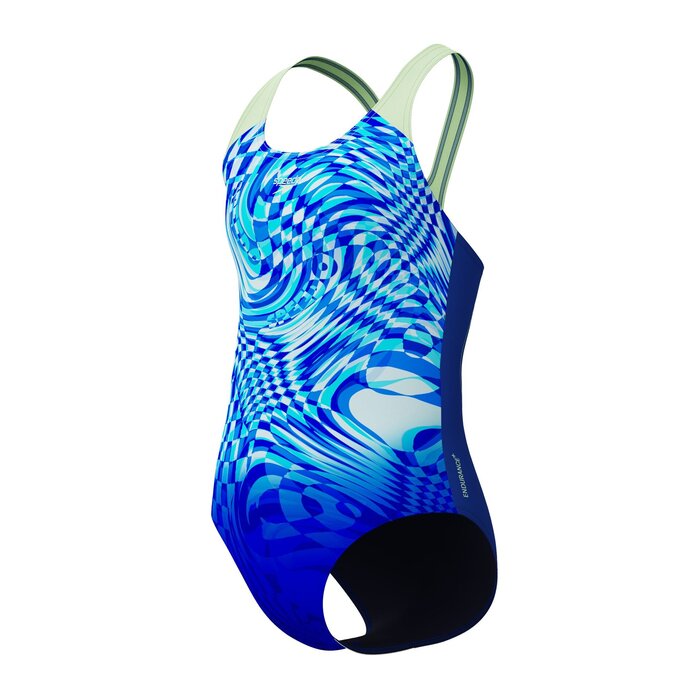 Speedo PRINT SPLASHB 1P BLU/GRN.