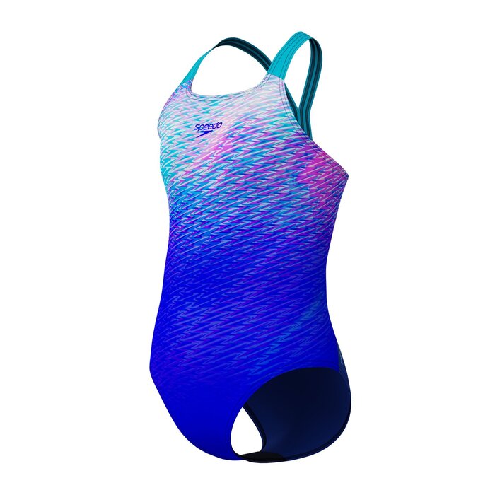 Speedo PRINT POWERB 1P BLU/TUR