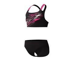 Speedo MEDLEY LOGO RACERBACK 2P BLA/PIN