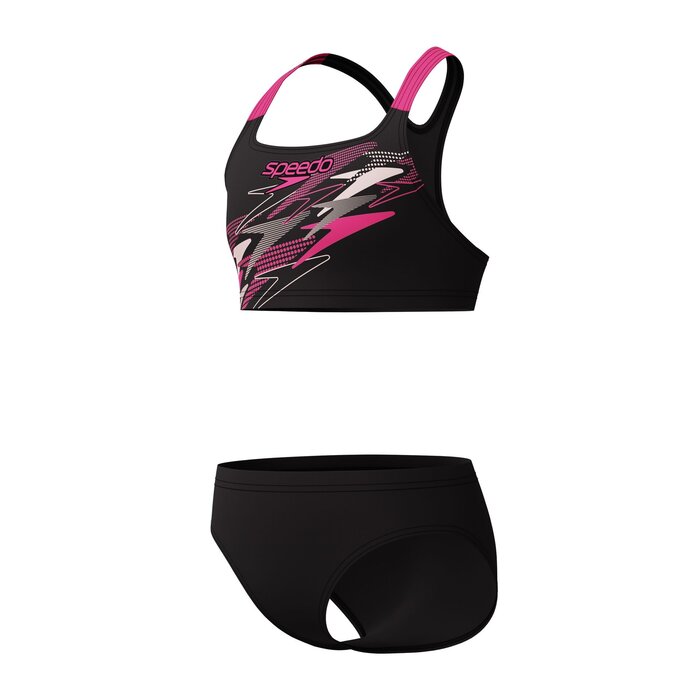 Speedo MEDLEY LOGO RACERBACK 2P BLA/PIN