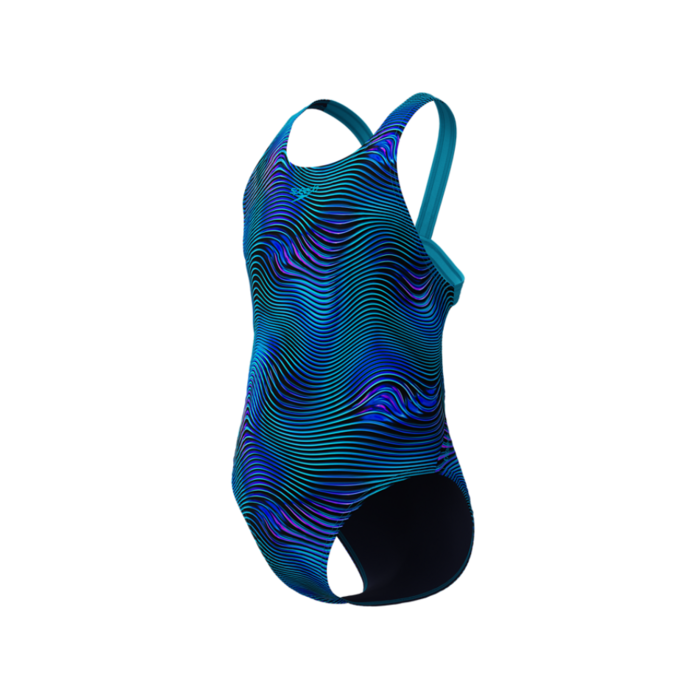 Speedo PRINT LEADERB 1P BLU/TUR