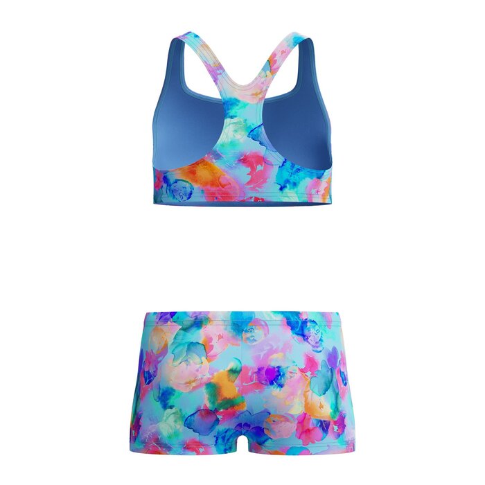 Speedo PRINT RACERBACK 2P BLU/PIN