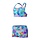 PRINT RACERBACK 2P BLU/PIN