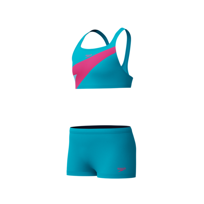 Speedo H-BOOM BUTTERFLY BACK 2P TUR/PIN