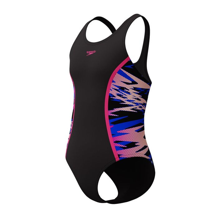 Speedo H-BOOM SPLICE MUSCLEB 1P BLA/PIN