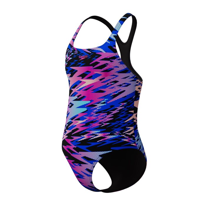 Speedo H-BOOM PRINT MEDALIST 1P BLA/PIN