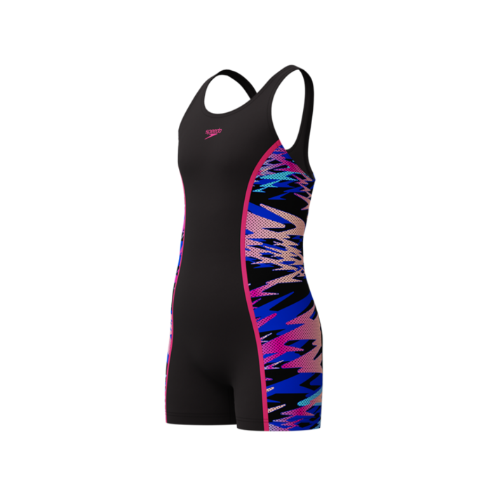 Speedo H-BOOM SPLICE MUSCLEB LEGSUIT BLA/PIN