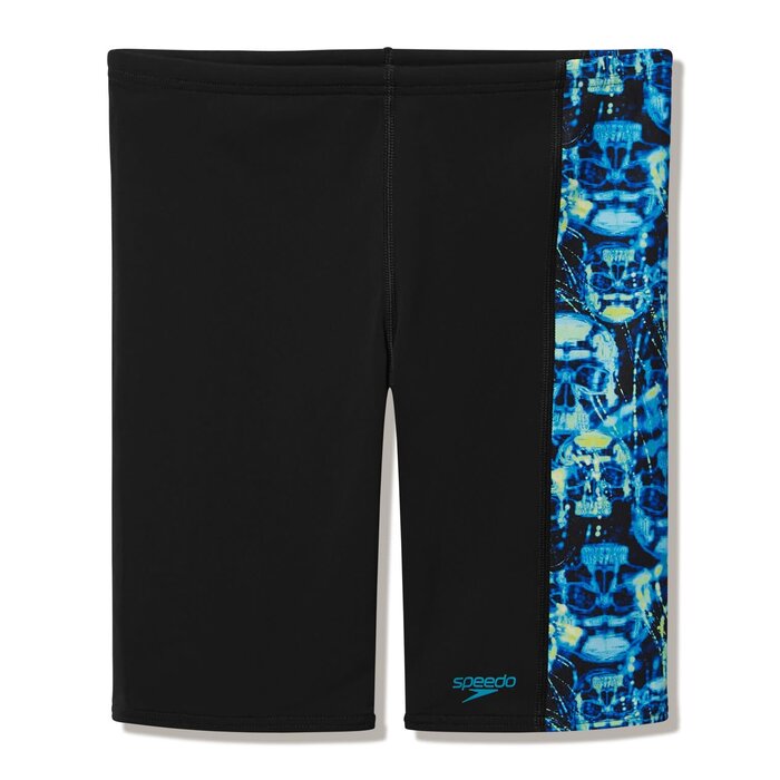 Speedo PRINT PANEL JAMMER BLA/GRN