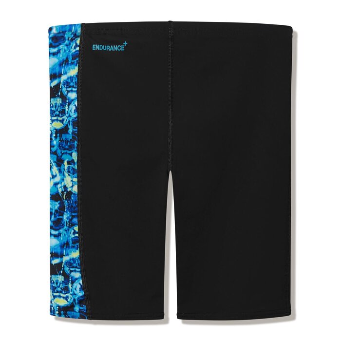 Speedo PRINT PANEL JAMMER BLA/GRN